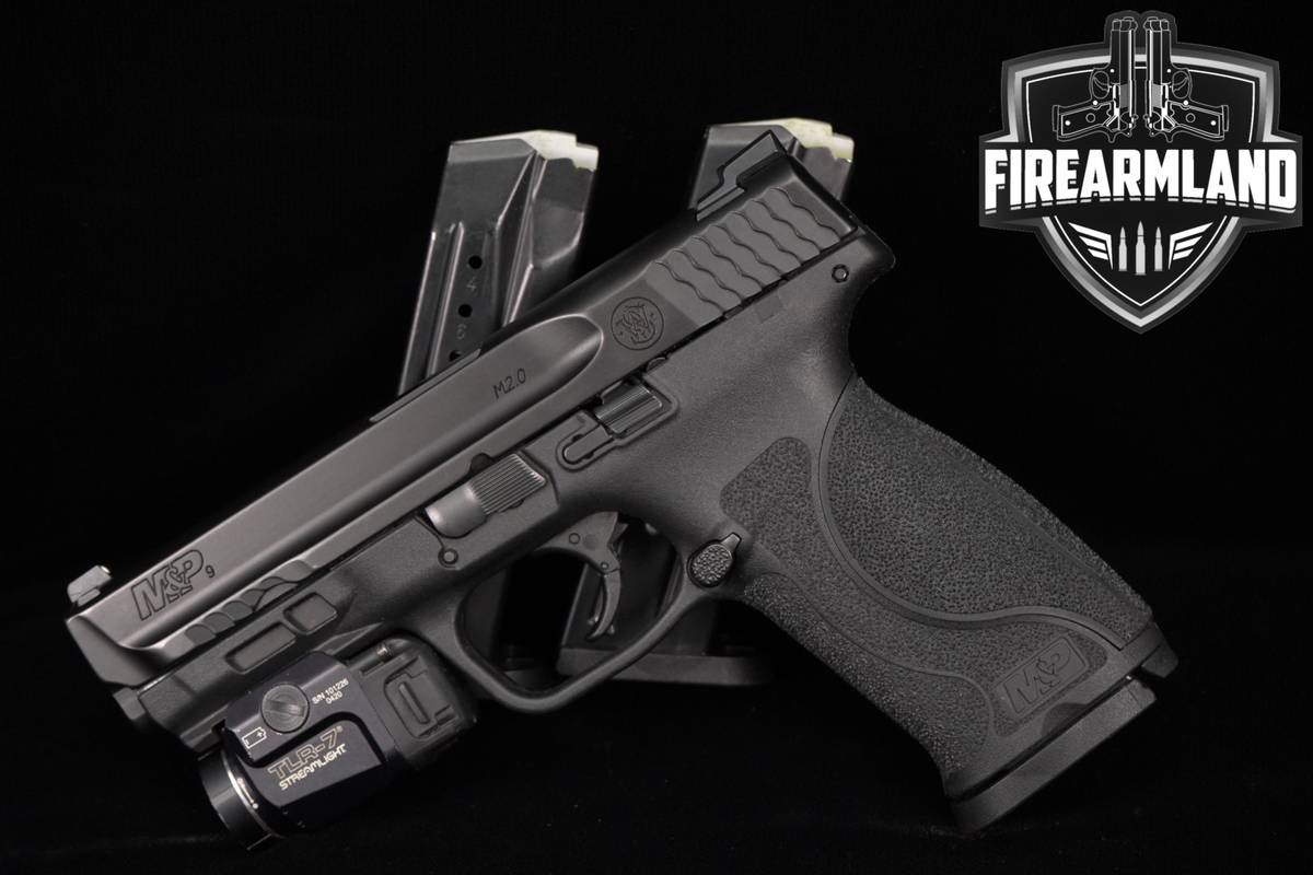 Smith & Wesson M&P9 M2.0, NTS 9mm 4.25 S&W M&P 9 +3 MAGS, TLR-7 LIGHT