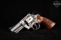 1950-1951 Smith & Wesson (S&W) Pre-Model 27 .357 Mag. Nickel in Fair Condition Image 2