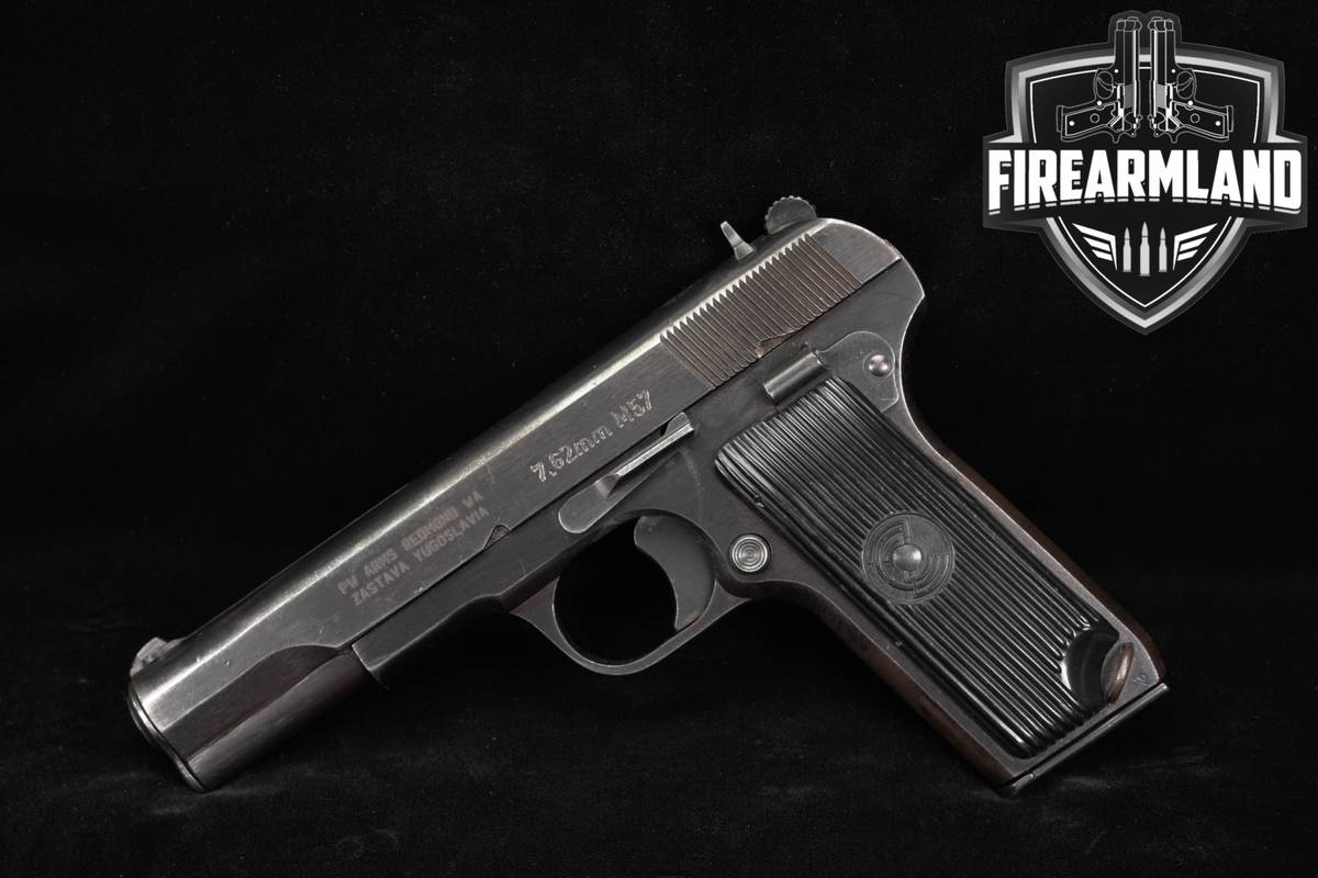 YUGO! 1965 Zastava Arms M57 7.62X25mm Tokarev 4.6" Blued