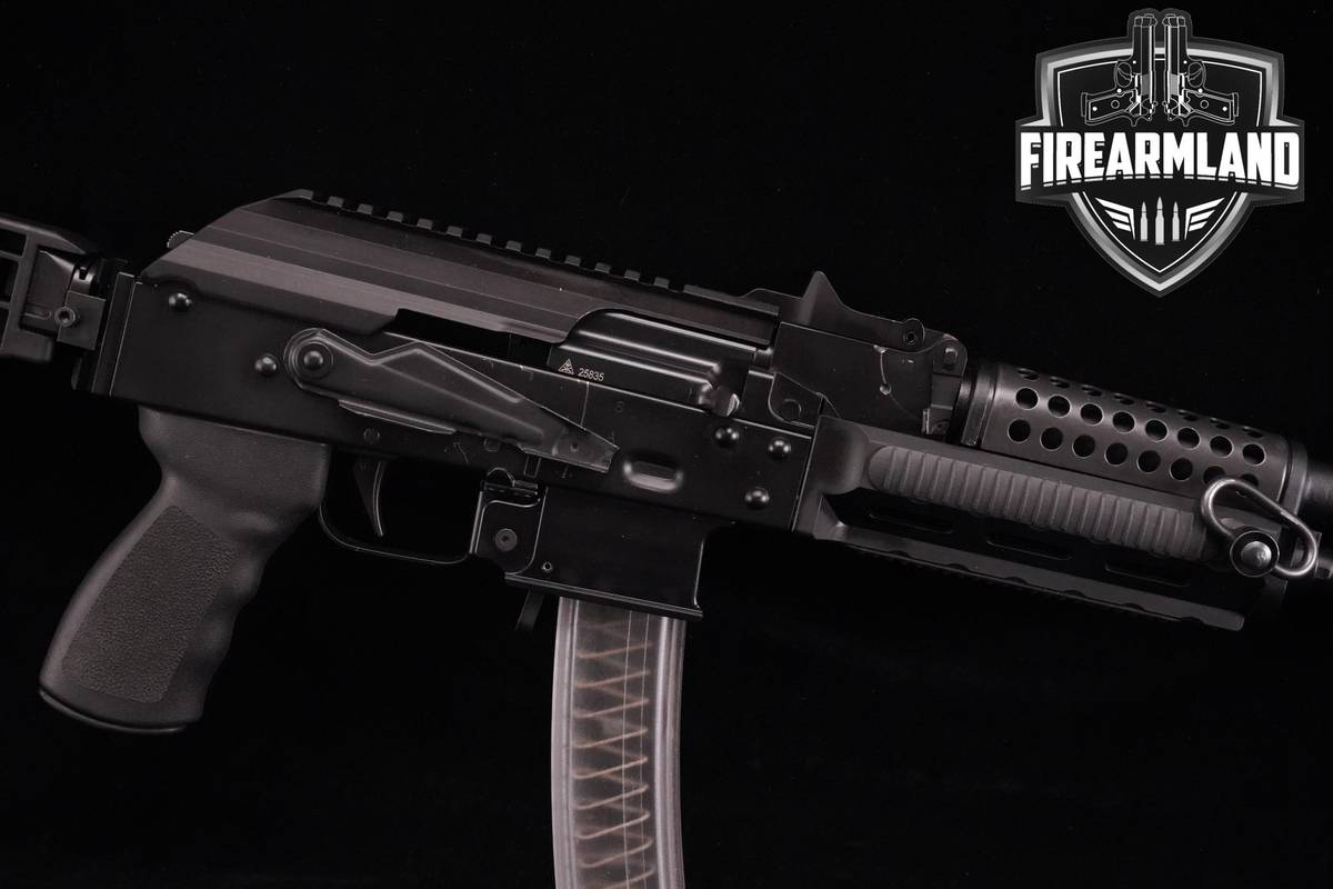 Palmetto State Armory PSA AK-V Triangle Folding Pistol 9mm 10" +8 MAGS
