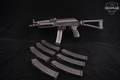 Palmetto State Armory (PSA) AK-V Triangle Folding Pistol 9mm Luger Black in Very Good Condition Image 2