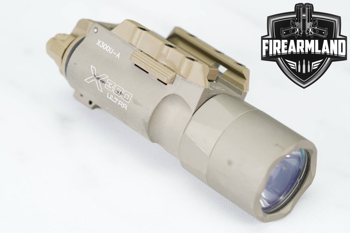 SureFire X300 Ultra FDE 1,000 Lumens & 11,300 Candela Weapon Light X 300