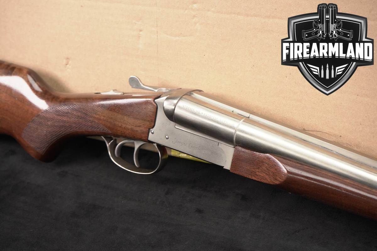 Stoeger Industries Coach Gun 12-Gauge 20" Nickel & Wood 3" SxS +ORIG BOX