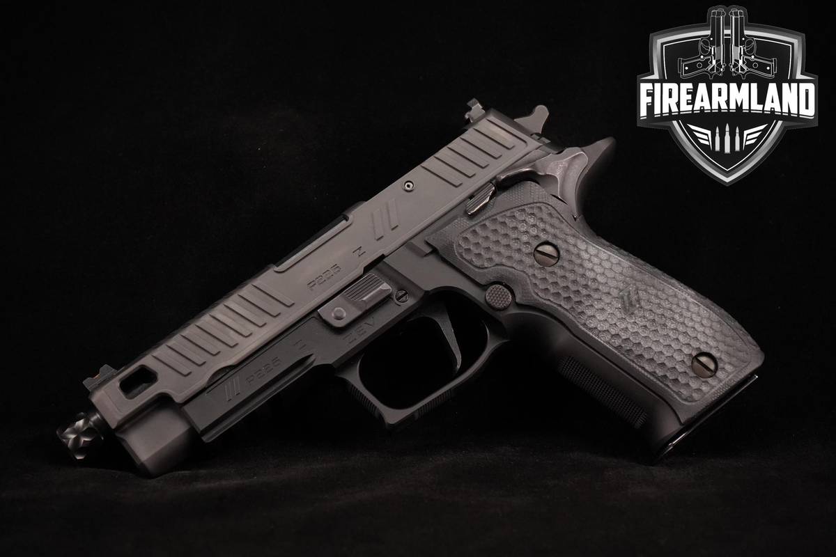 Sig Sauer P226 ZEV 9mm 4.9" Gun Metal Gray P-226 +3 MAGS & ORIG CASE