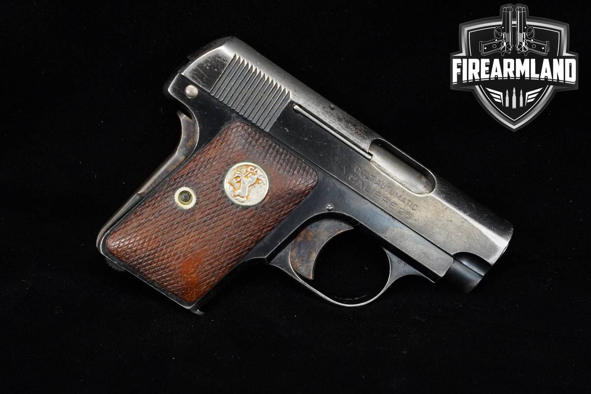 1929 Colt Model 1908 Vest Pocket 25-ACP (6.35Mm) 2" Blued M1908