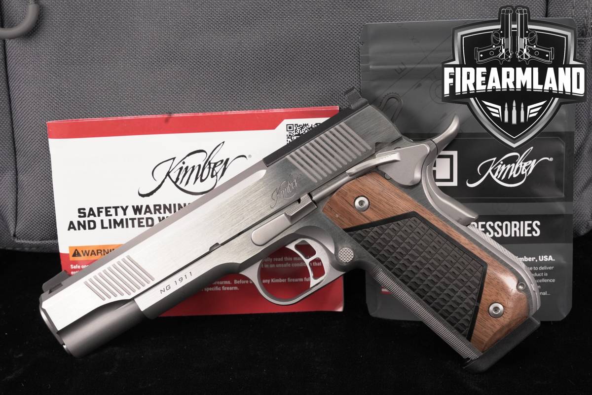 Kimber Next Generation 1911 Optics-Ready 9mm 5 Stainless NG1911 +ORIG CASE