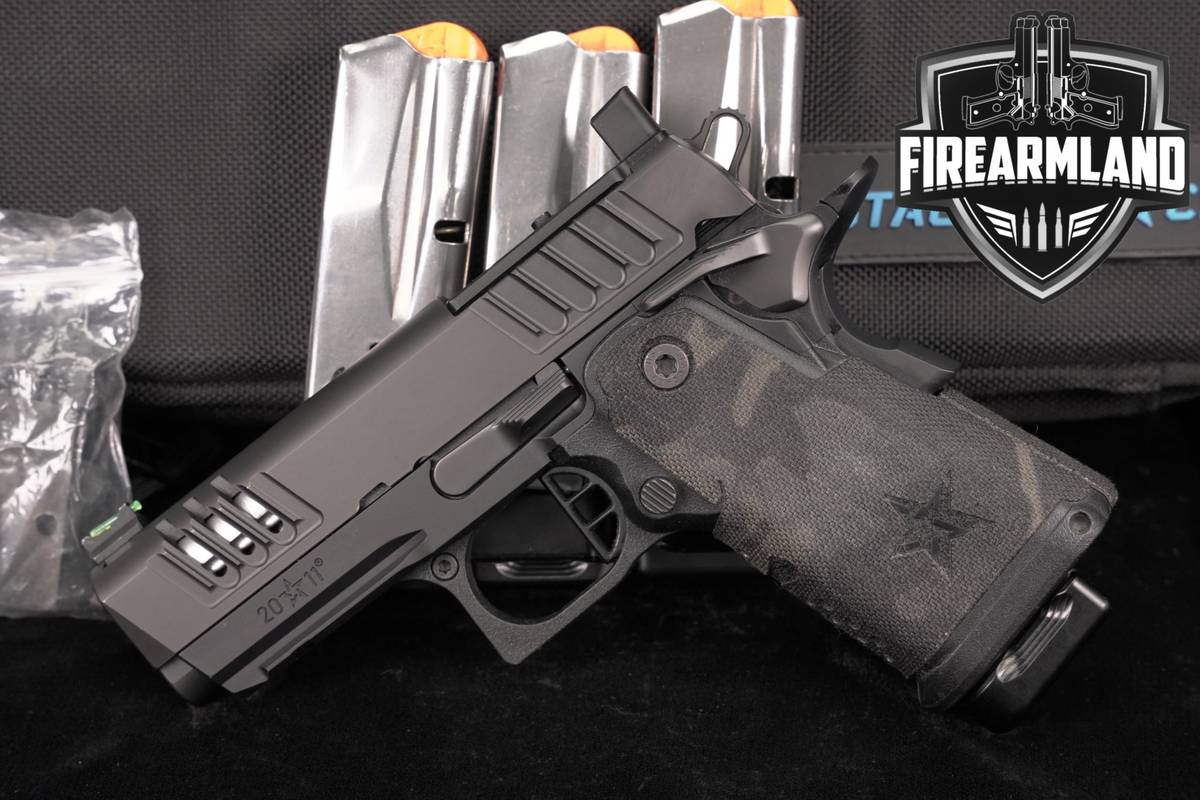 Staccato CS V3 9mm Optics-Ready 3.5" STI 1911 2011 +4 MAGS & ORIG CASE
