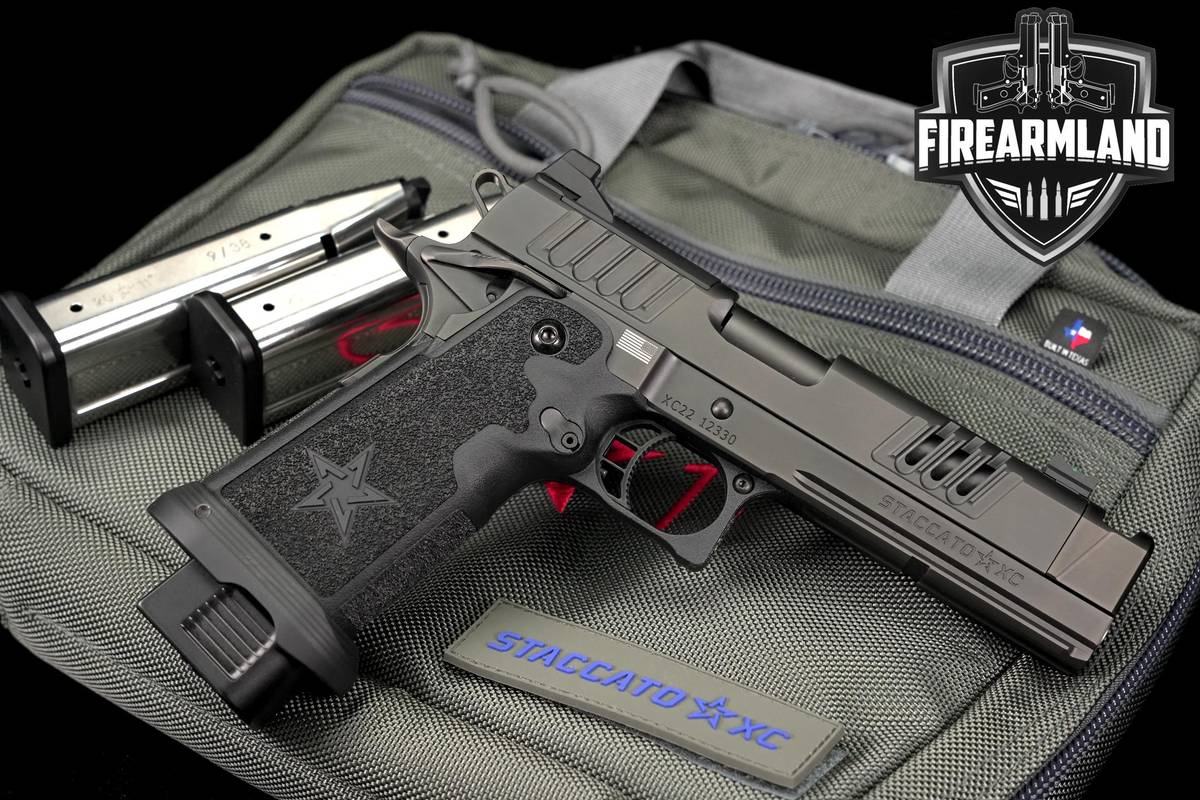 Staccato STI XC 2011 9mm 1911 4.5 Black DLC Optic-Ready +3 MAGS & ORIG CASE