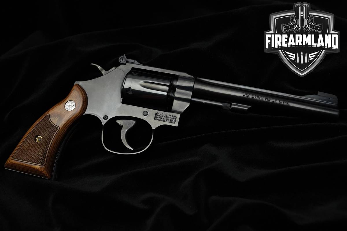 Smith & Wesson (S&W) 17-9 Masterpiece 22LR 6" Blued 17-9 S&W Model 17 DA/SA