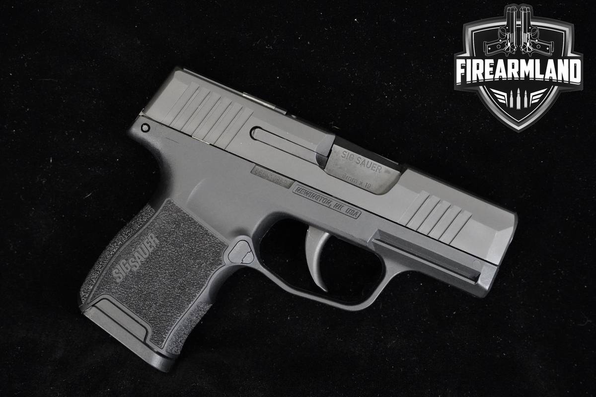 Sig Sauer P365 SAS 9mm 3.1" Nitron P365 +2 MAGS & ORIG CASE