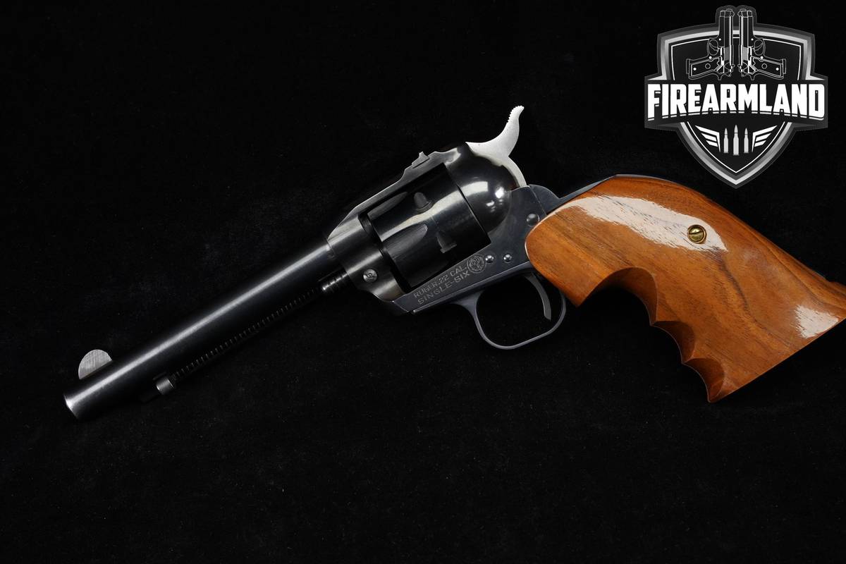 1965 VINTAGE Ruger Single-Six Old Model Three-Screw 22LR 5.5" DA/SA