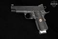 2018 Wilson Combat (WC) Tactical Supergrade Compact 9mm Luger Two-Tone Black & Gray in Good Condition Image 3