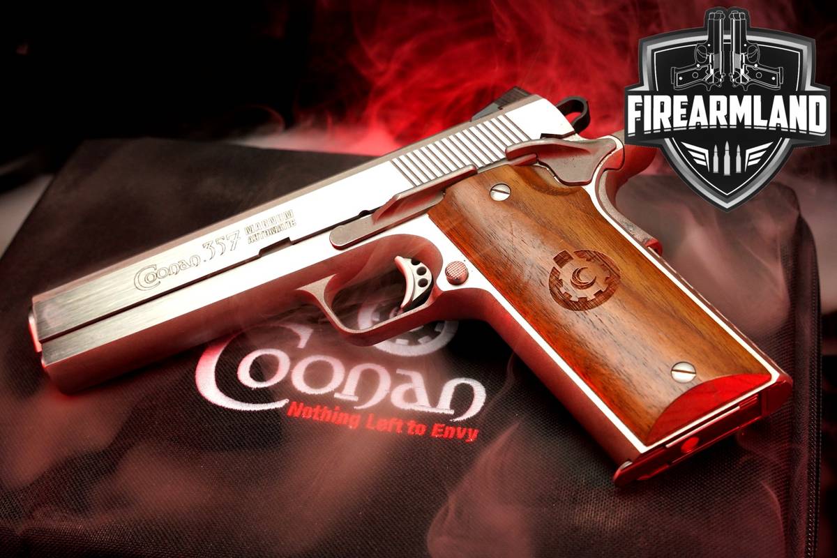 COLLECTOR Coonan Classic 357 MAGNUM 1911 5" Stainless +ORIG CASE