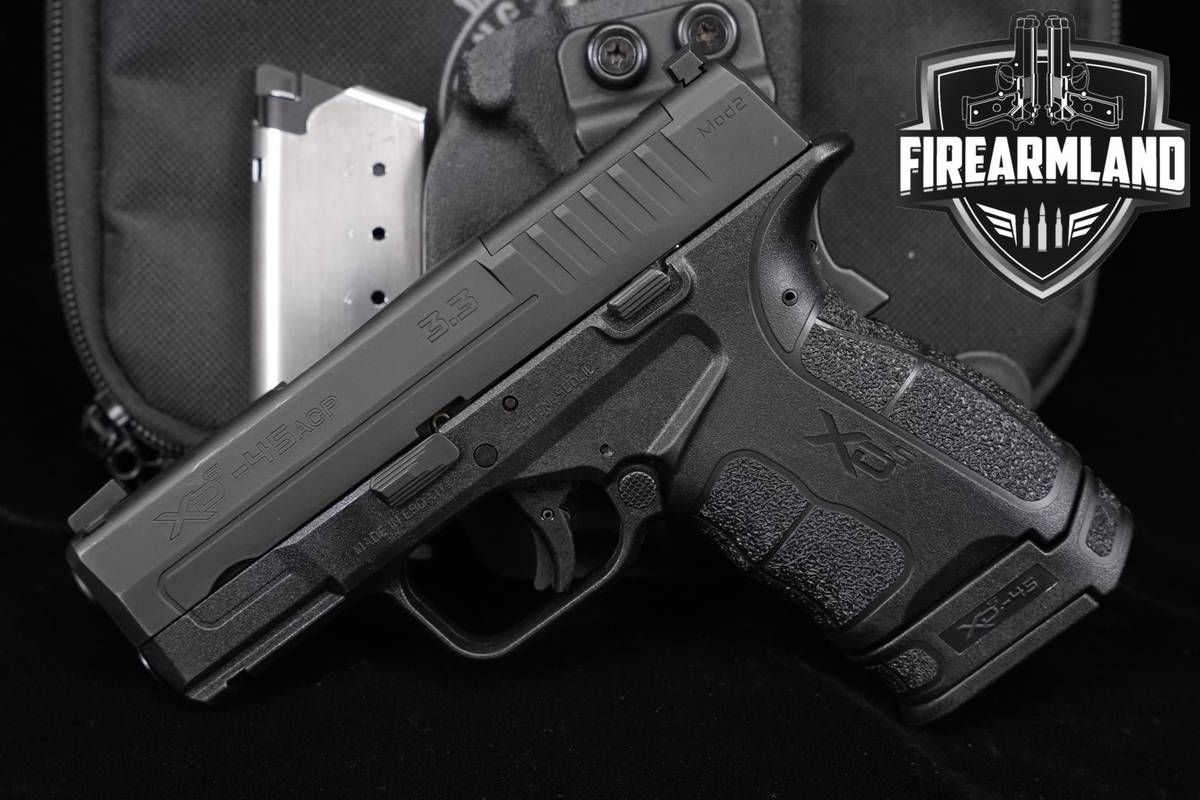 Springfield Armory XD-S Mod.2 45 ACP Serial XDS +2 MAGS OG CASE HOLSTER