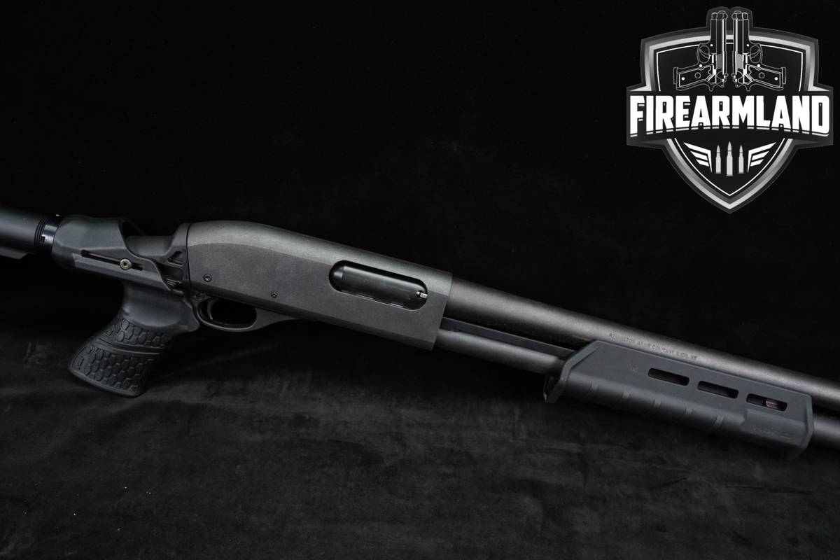 Remington Model 870 12-Gauge 20" Tactical W/ Recoil‑Reducing Stock