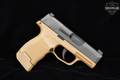 Sig Sauer P365 Reverse Two-Tone Coyote TacPac; TALO Exclusive 9mm Luger Two-Tone Gray & Coyote Tan in Very Good Condition Image 4