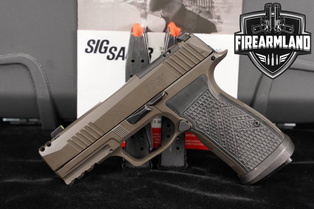 Sig Sauer P365 AXG Legion 9mm OR 3.1 P 365 X Macro COMP +3 MAGS & ORIG CASE