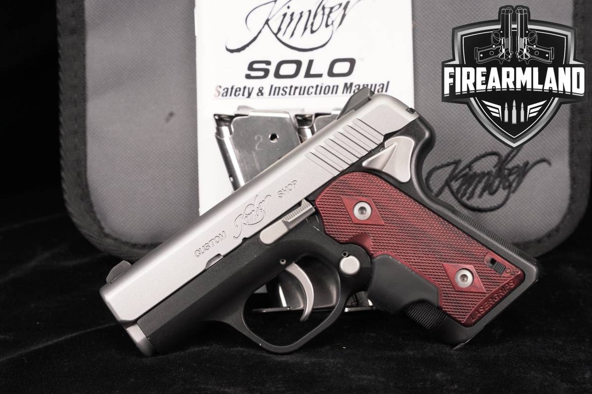 Kimber Solo CDP LG Custom Shop 9mm 2.7" 1911 +3 MAGS & ORIG CASE