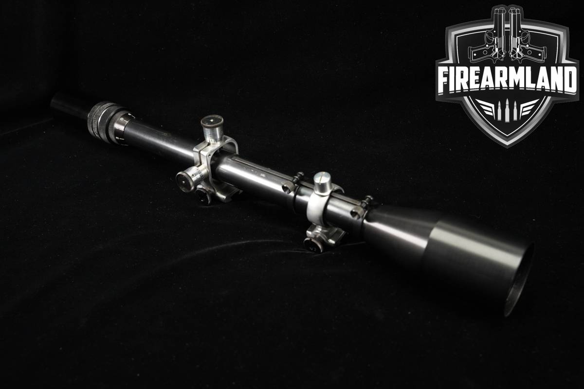 Unertl BV-20 1" Tube 20x Fixed Magnification Fine Crosshair BV20 Scope