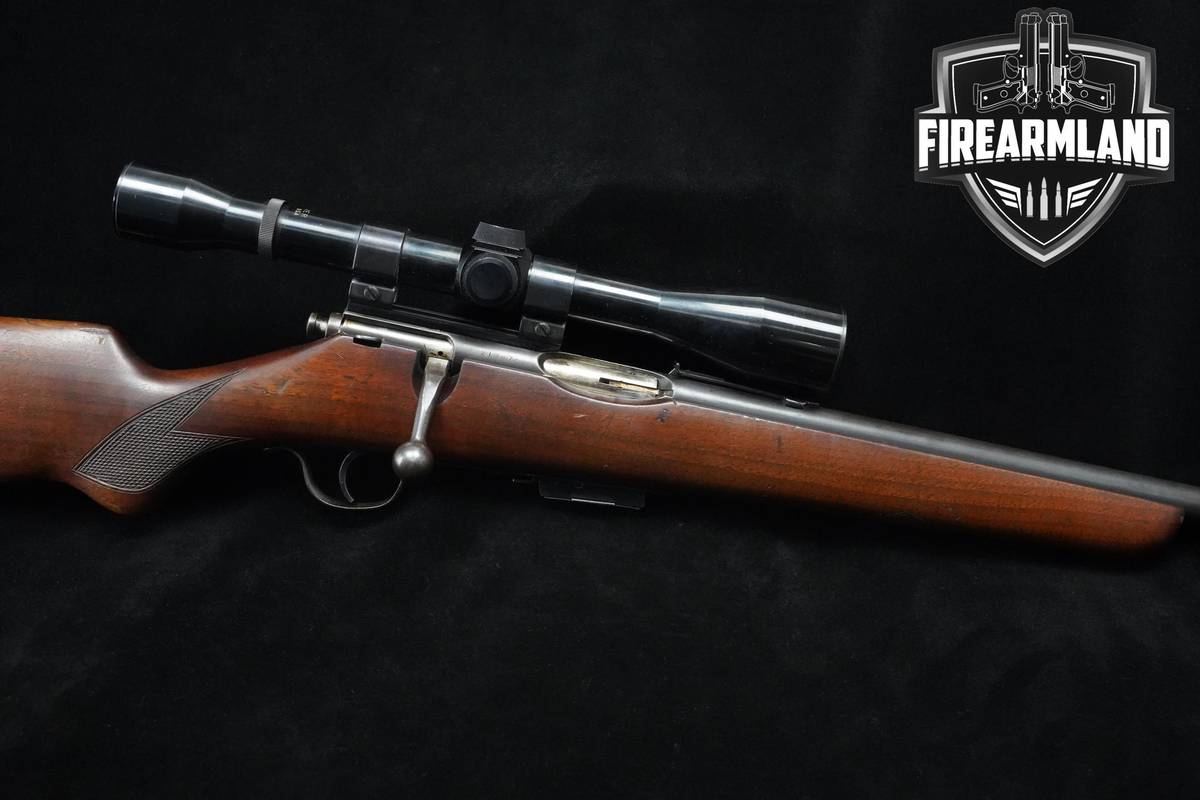 VINTAGE Savage Arms Model 23-D 22 Hornet 24" Blued Savage 23-D +OPTIC