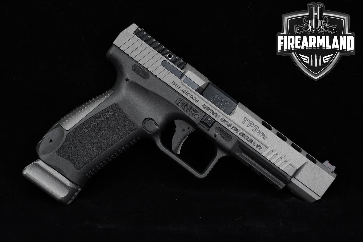 Canik TP9 SFx 9mm TP-9 5.2" Tungsten Gray +2 MAGS & ORIG CASE