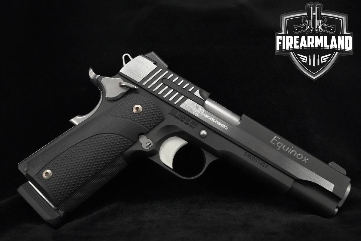 Sig Sauer 1911 Equinox 45 ACP 5" Sig-Sauer Custom Works 1911-Equinox +2MAGS