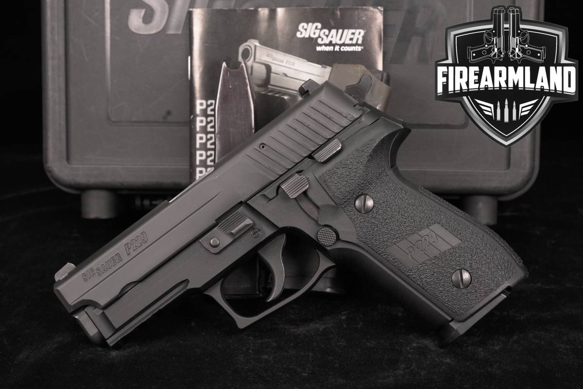 Sig Sauer P229R 40 S&W 3.9" P229-R P 229 +3 MAGS & ORIG CASE