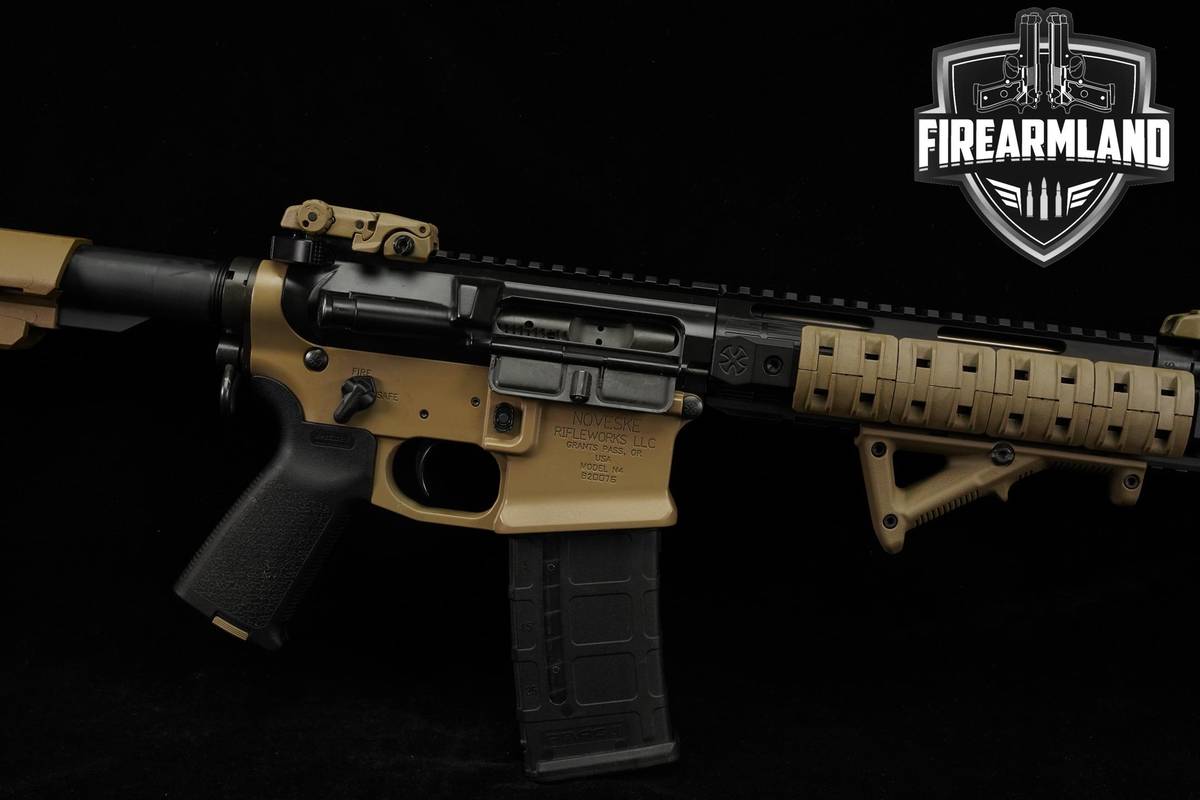 Noveske Rifleworks N4 5.56 NATO AR-15 AR15 10.5" Two-Tone Tactical Pistol