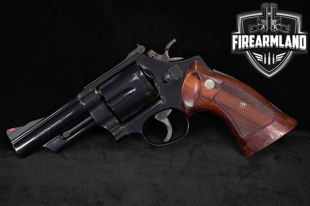 Smith & Wesson Model 57 No Dash S&W 41 Rem Magnum 4" Blued DA/SA P&R