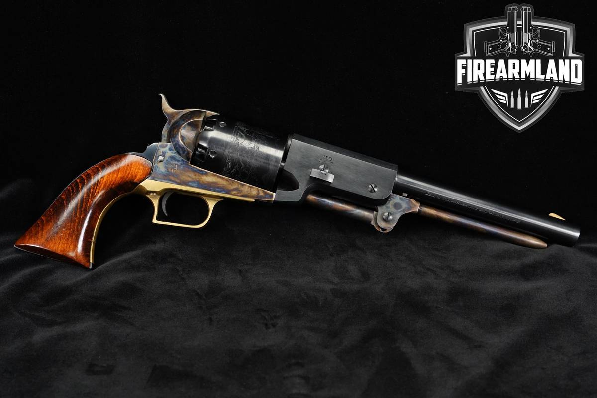 VINTAGE 1970'S CVA 1847 Walker .44 Cal 9" Black Powder Target Revolver