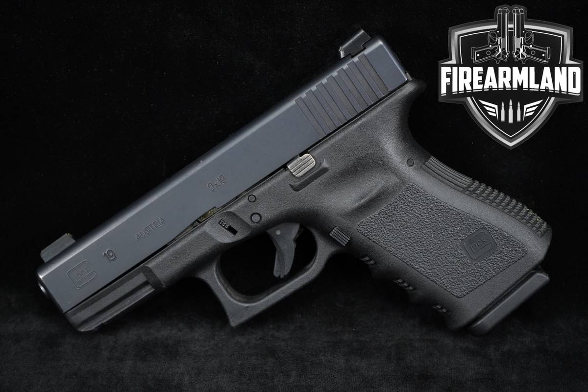 AUSTRIAN Glock 19 Gen3 9mm 4.02" G19 Gen-3 Pistol +4 MAGS & ORIG CASE