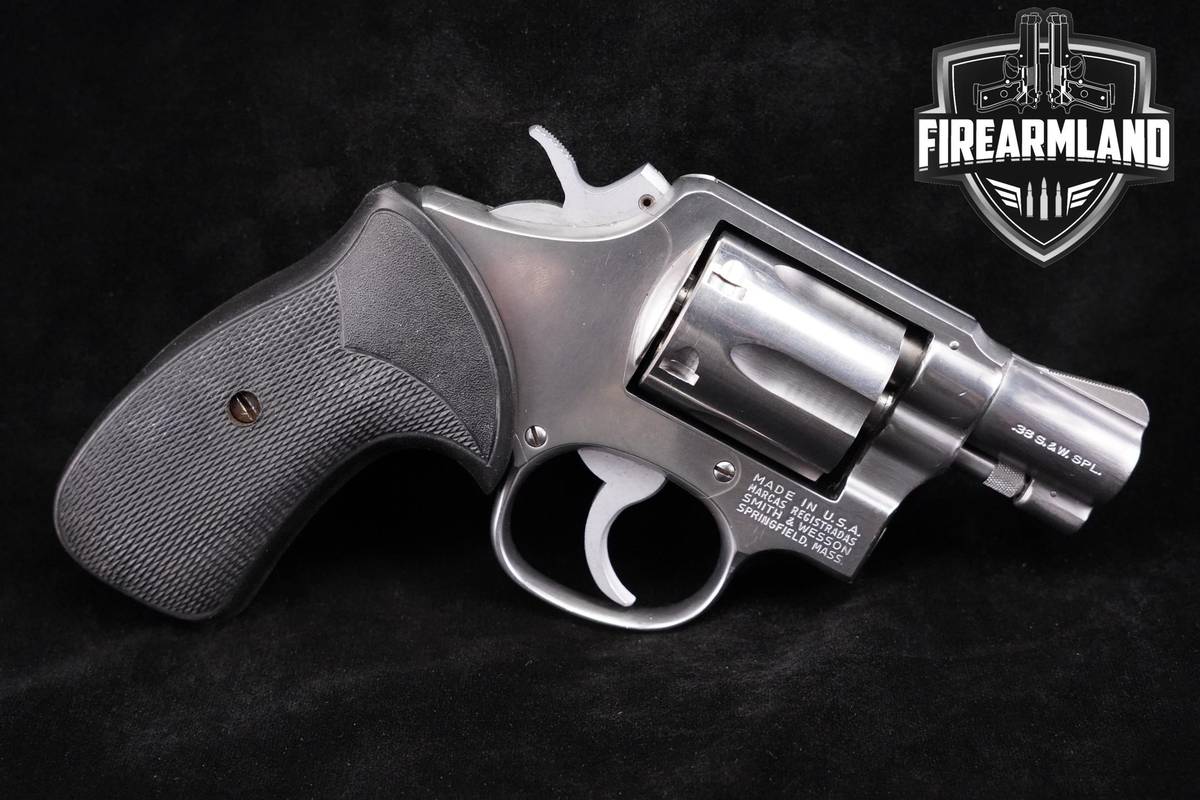 1981 K-FRAME Smith & Wesson S&W Model 64-2 38 Special 2" Stainless DA/SA