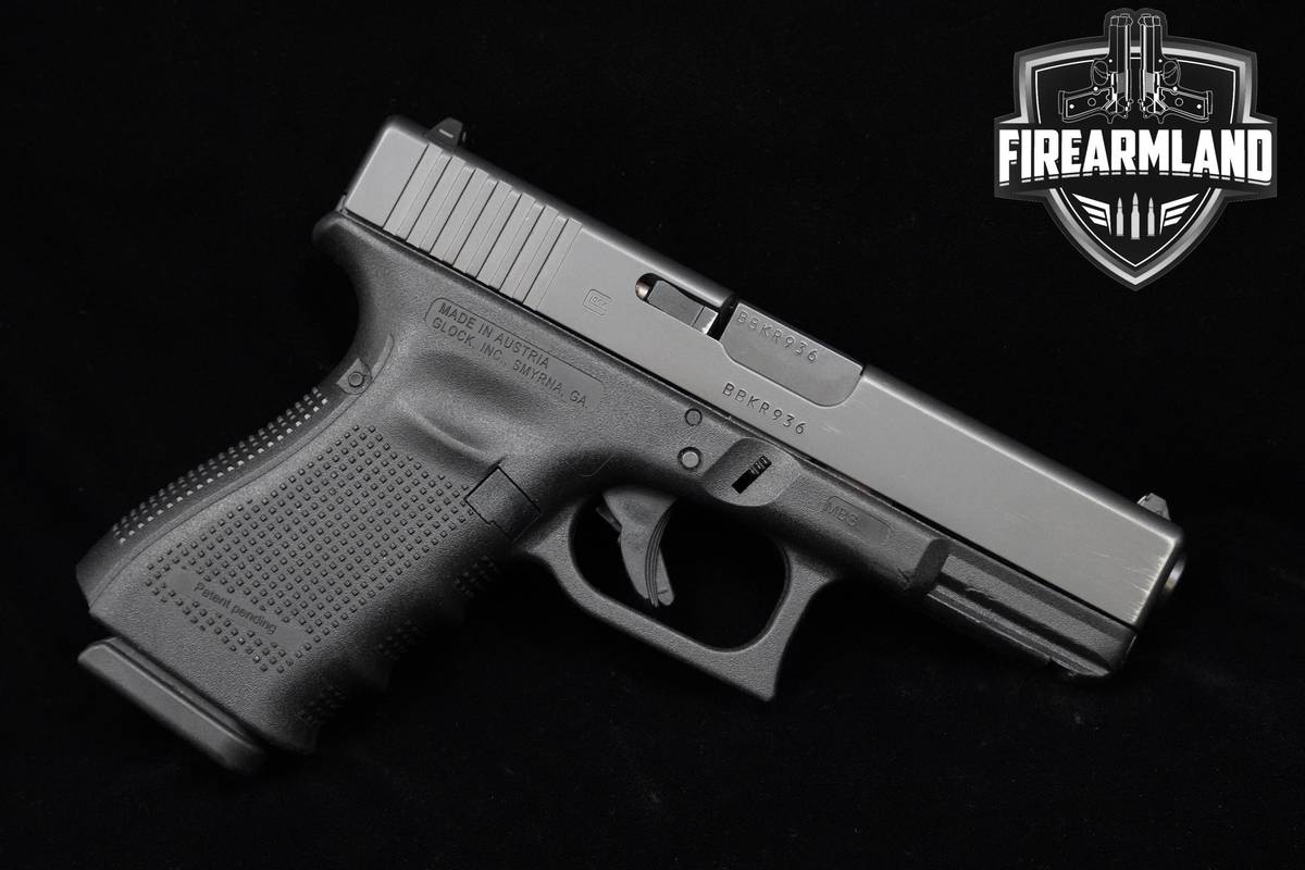 Glock 19 Gen4 9mm Glock-19 G19 Gen-4 +3 MAGS & ORIG CASE