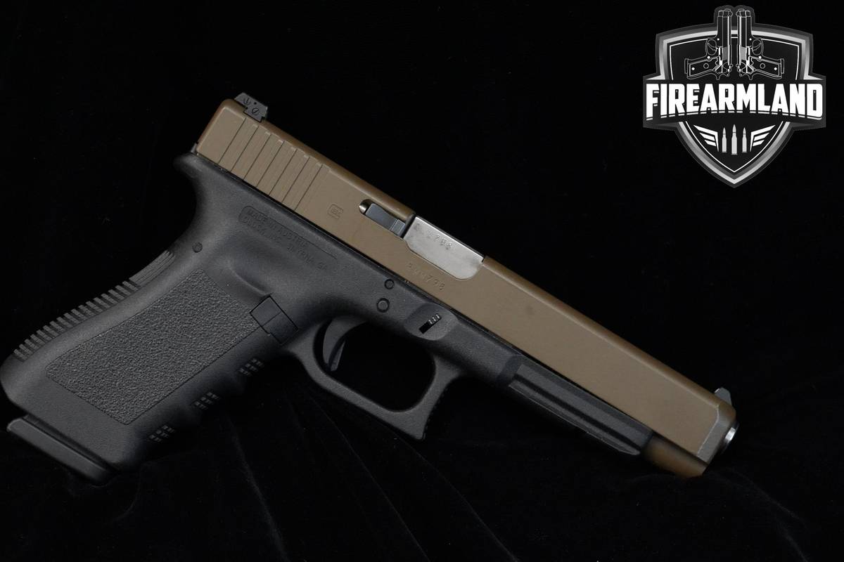 Glock 35 Gen4 40 S&W 5.25" OD Green Glock-35 G35 Gen-4 +2 MAGS & ORIG CASE