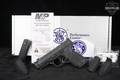 Smith & Wesson (S&W) M&P9 M2.0 Performance Center, Compact Carry Comp, Optics Ready, No Thumb Safety 9mm Luger Two-Tone Black & Gray in Excellent Condition Image 2