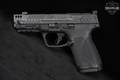 Smith & Wesson (S&W) M&P9 M2.0 Performance Center, Compact Carry Comp, Optics Ready, No Thumb Safety 9mm Luger Two-Tone Black & Gray in Excellent Condition Image 3