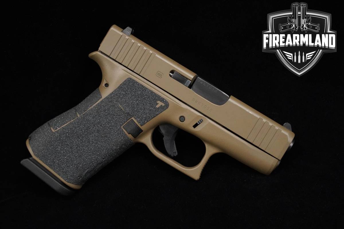 Glock 43X 9mm FDE Glock G43X G-43X 43-X G-43-X +2 MAGS