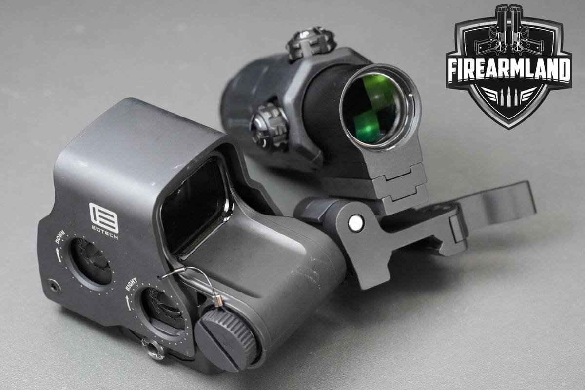 EOTECH HHS Green HWS +G33 Magnifier EOTECH-HWS G33-Magnifier +ORIG CASE