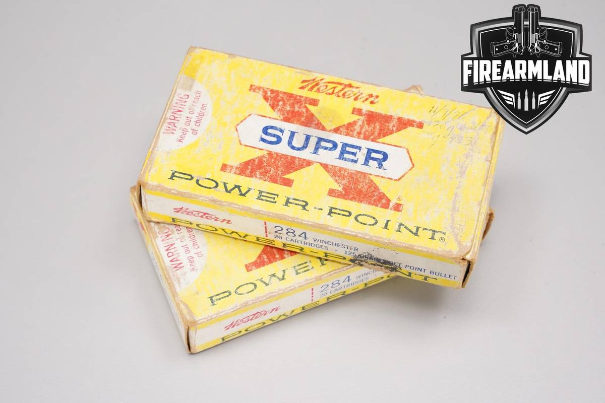 WINCHESTER-WESTERN 284 Win Ammunition 284-Win Ammo 40 ROUNDS