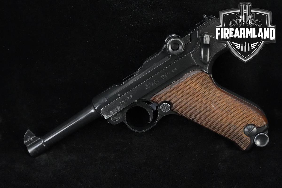 1968 Erma Werke EP-22 P.08 Luger Clone 22LR 4.5" Erma-Werke EP-22 +HOLSTER