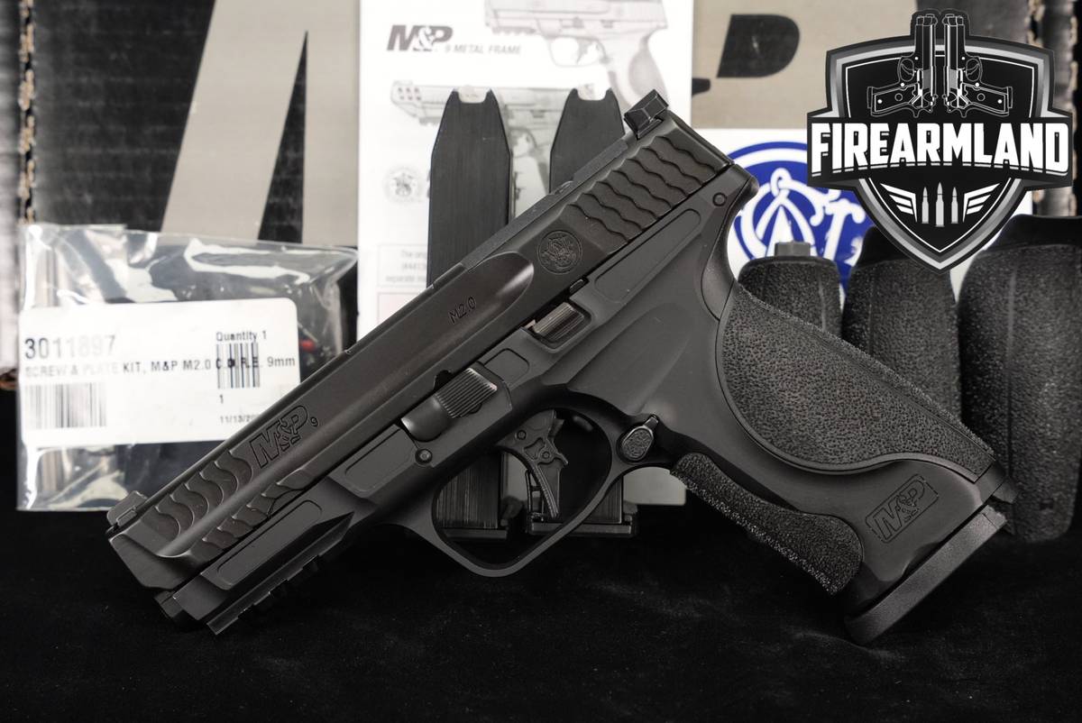 Smith & Wesson M&P9 M2.0 Metal S&W 9mm Optics-Ready M&P 9 +3 MAGS, ORIG BOX