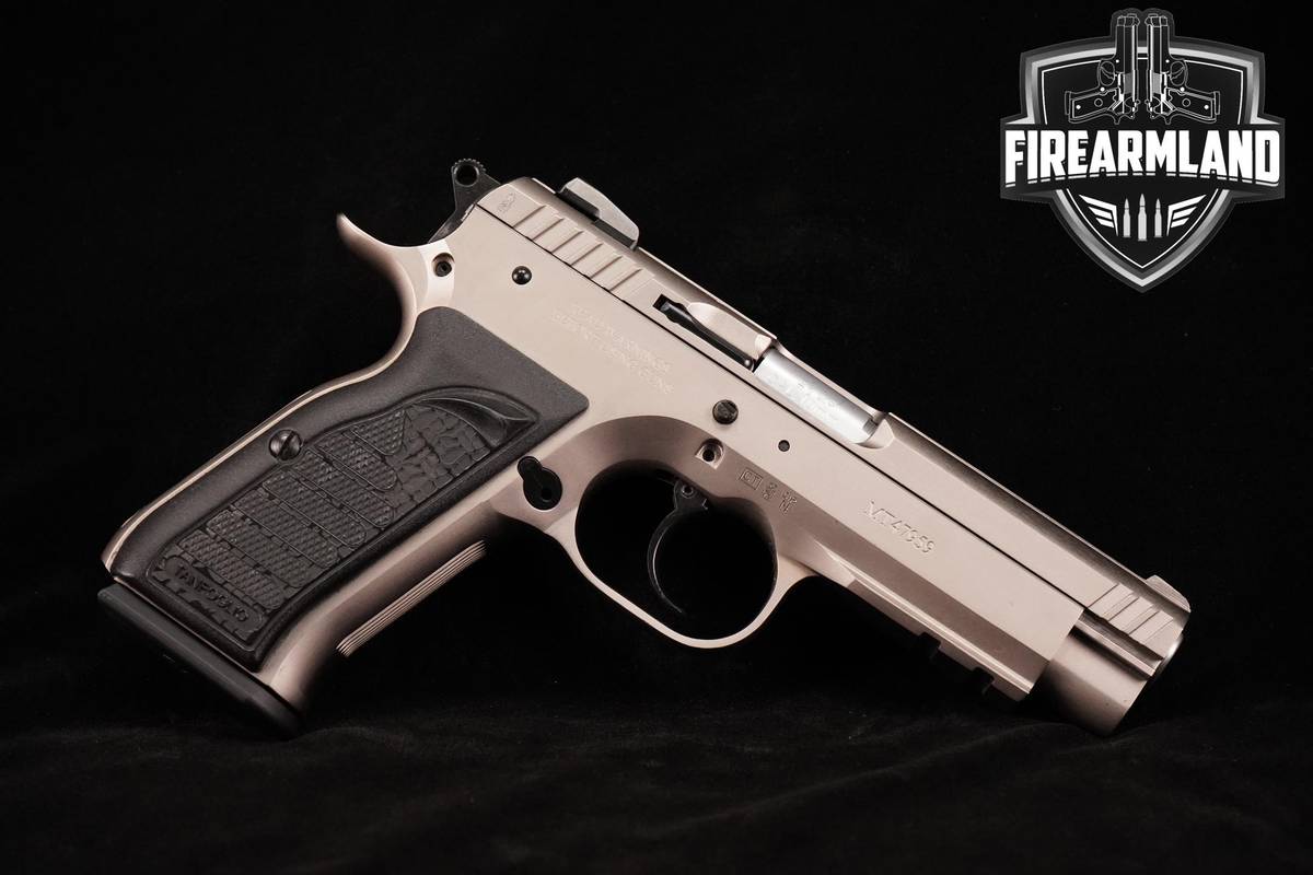 EAA Corp Tanfoglio Witness 10mm 4.5" Silver DA/SA