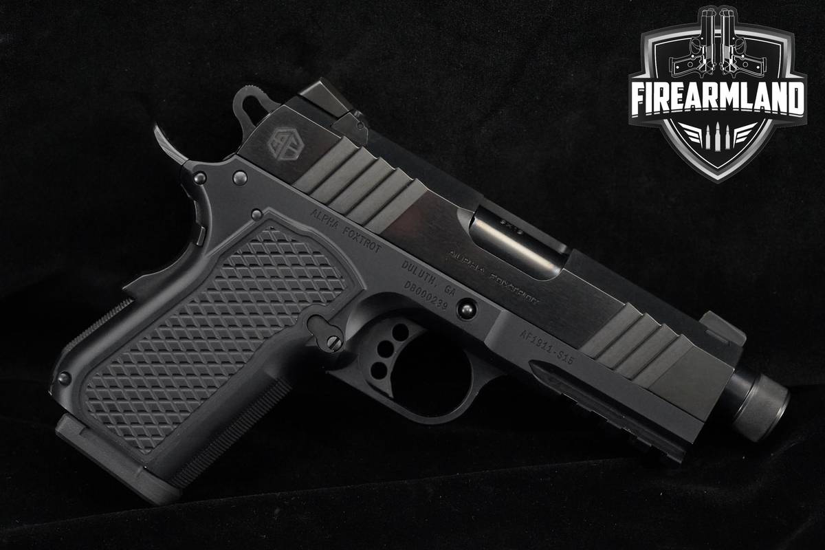 Alpha Foxtrot AF1911-S15 9mm 1911 AF1911-S15 1911 MATCH ORIG CASE