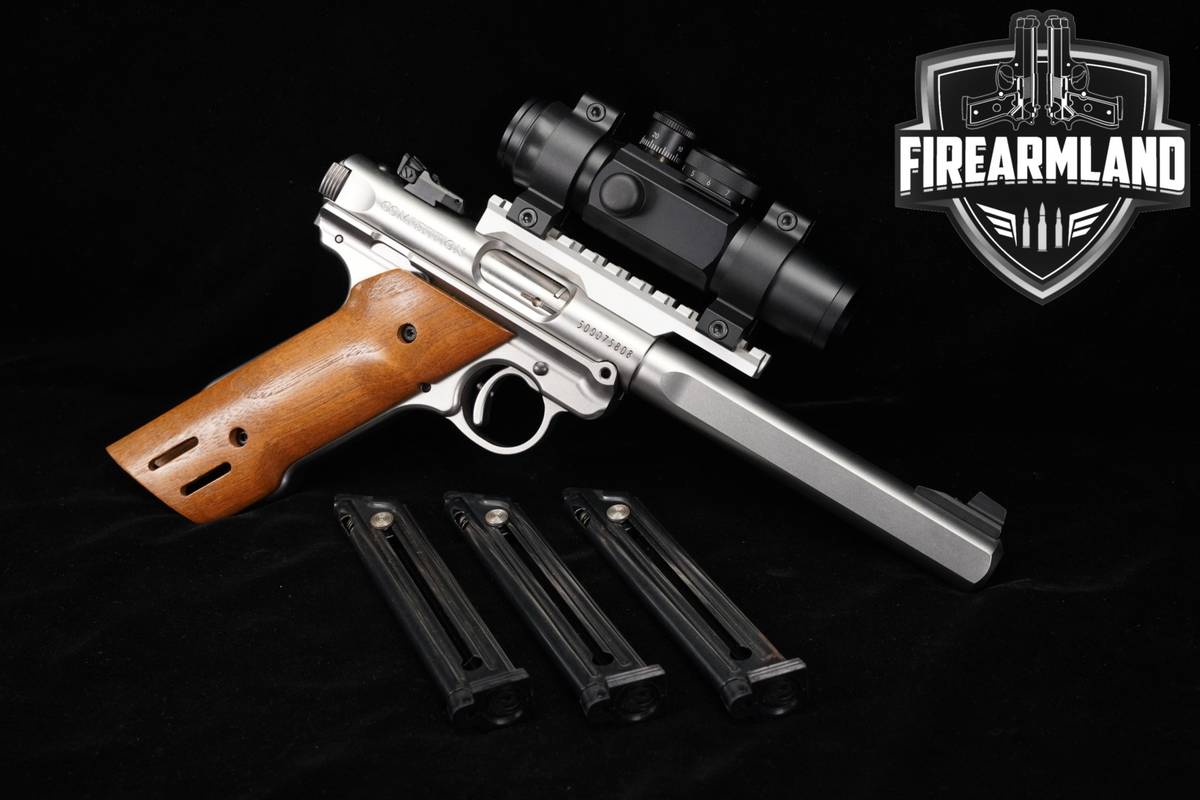 Ruger Mark IV Competition 22LR 6.88" Mk4 Four MK +4 MAGS, ULTRADON OPTICS