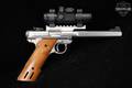 2018 Sturm Ruger Mark IV Competition .22 LR Satin Stainless in Very Good Condition Image 4