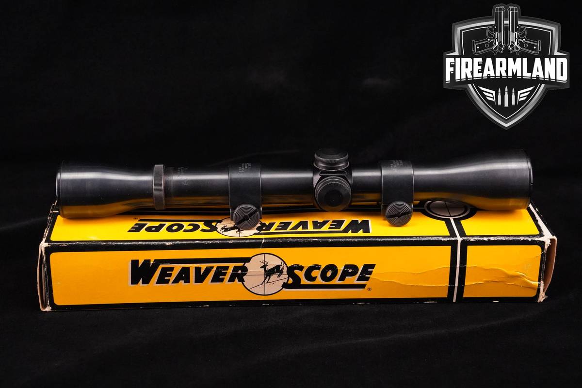 Weaver K4 60-B 4X Crosshair Reticle +ORIG BOX