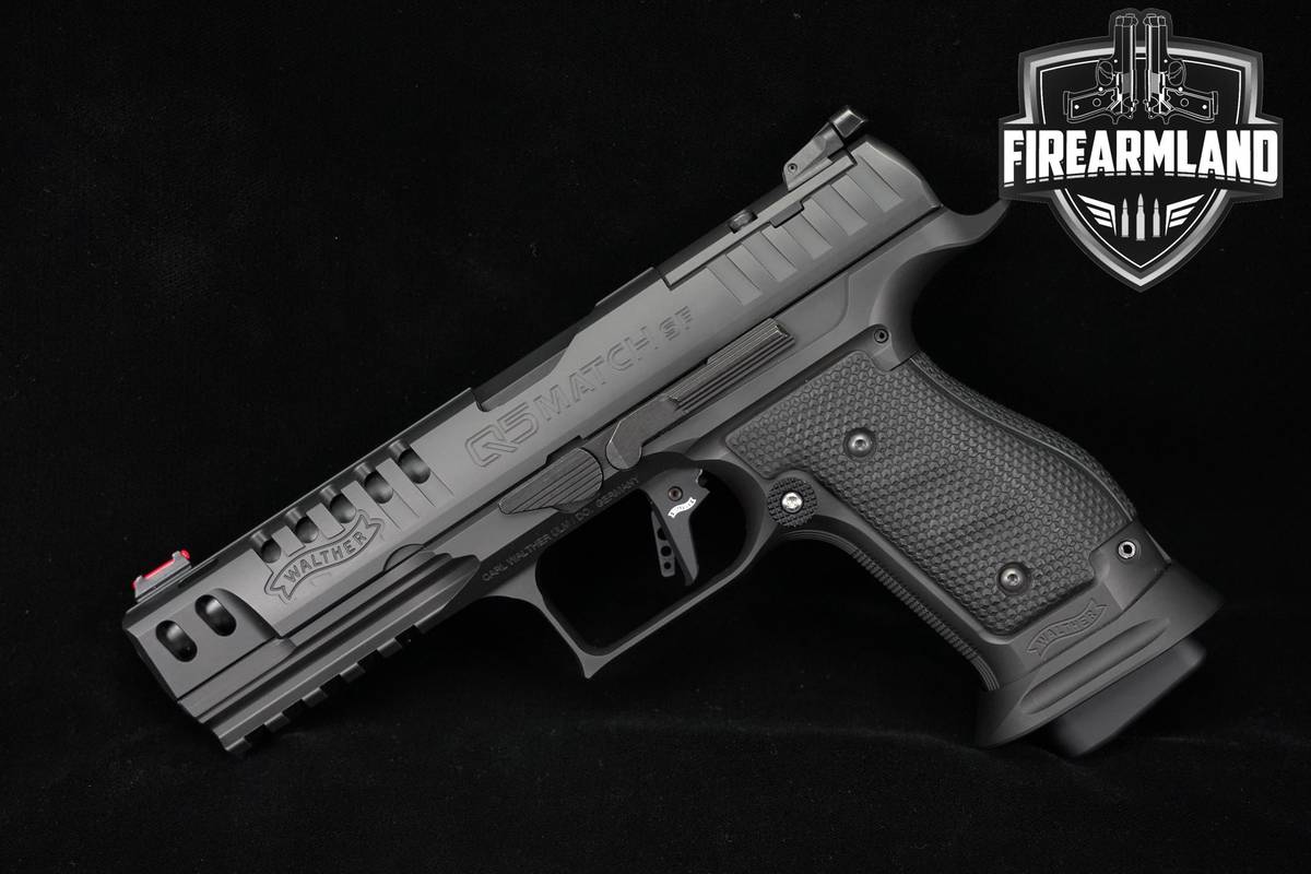 2020 Walther Q5 Match SF Pro 9mm 5" +2 MAGS & ORIG CASE
