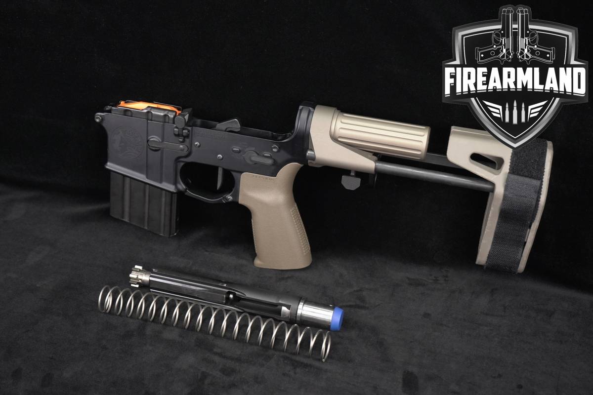Battle Arms Development Workhorse 5.56mm NATO Lowers Receiver Assembly