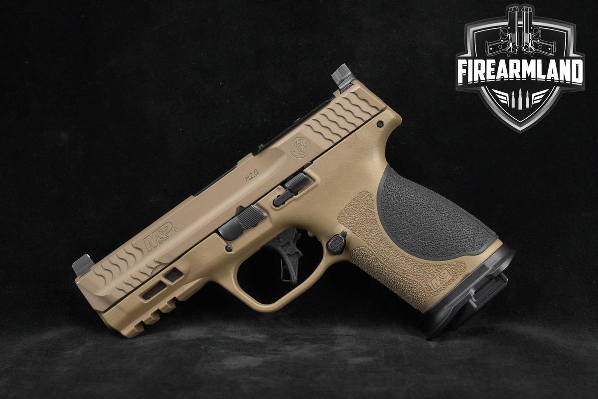 Smith & Wesson S&W M&P 9 M2.0 9mm 4" FDE S&W MP9 M&P-9 +3 MAGS & HOLSTER