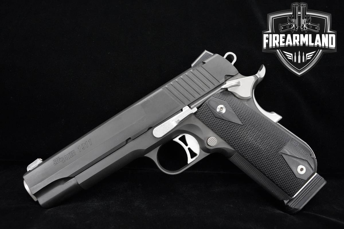 Sig Sauer 1911 Nightmare 45 ACP 1911 5" Sig-Sauer 1911-Nightmare +ORIG CASE